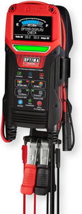 OPTIMA® Batteries Digital 400+ 12 Volt Battery Maintainer and Charger for AGM, Lithium, Automotive, Marine and Powersport Batteries