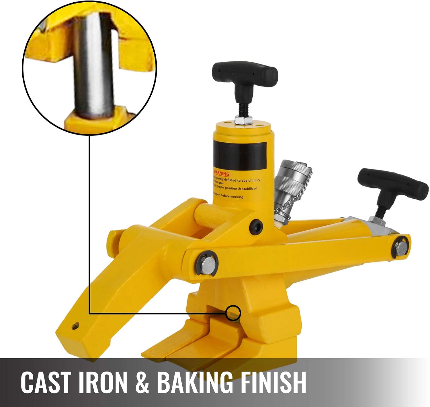 BestEquip Bead Breaker 10,000PSI Air Hydraulic Bead Breaker Portable Tire Tool Bead Breaking Force for Car Truck Trailer