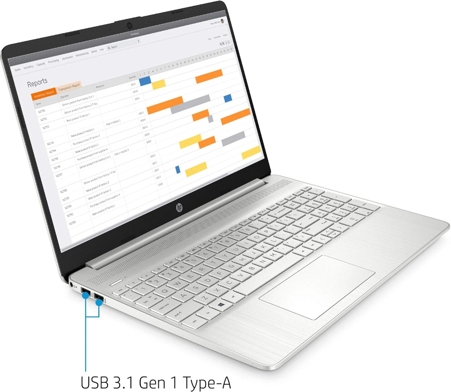 HP Laptop, 15.6' HD Touchscreen, AMD Athlon Gold 3150U Processor up to 3.3 GHz, Webcam, Wireless-AC, Bluetooth, Type-C, HDMI, Windows 11 Home, Silver