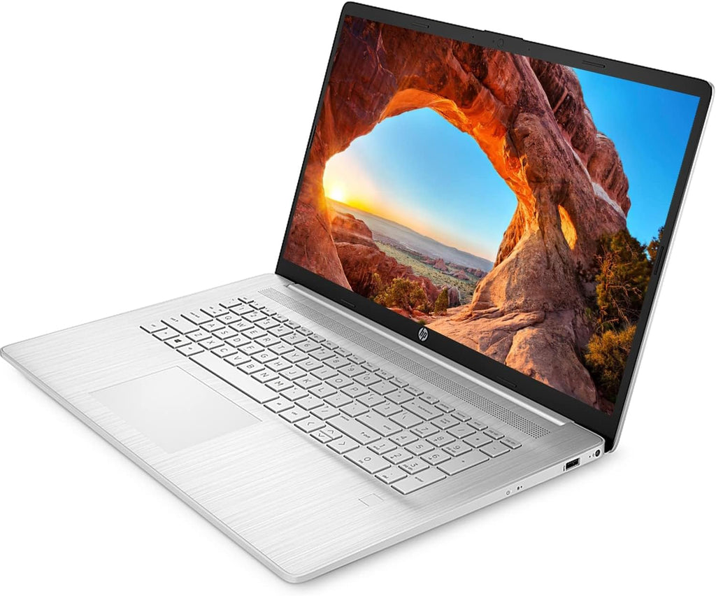 HP 17 Laptop, 17.3' FHD IPS Display, Intel Core i5-1135G7 Quad-Core Processor, Intel Iris Xe Graphics, 16GB RAM, 1TB PCIe SSD, HDMI, Windows 11 + Microfiber Cloth