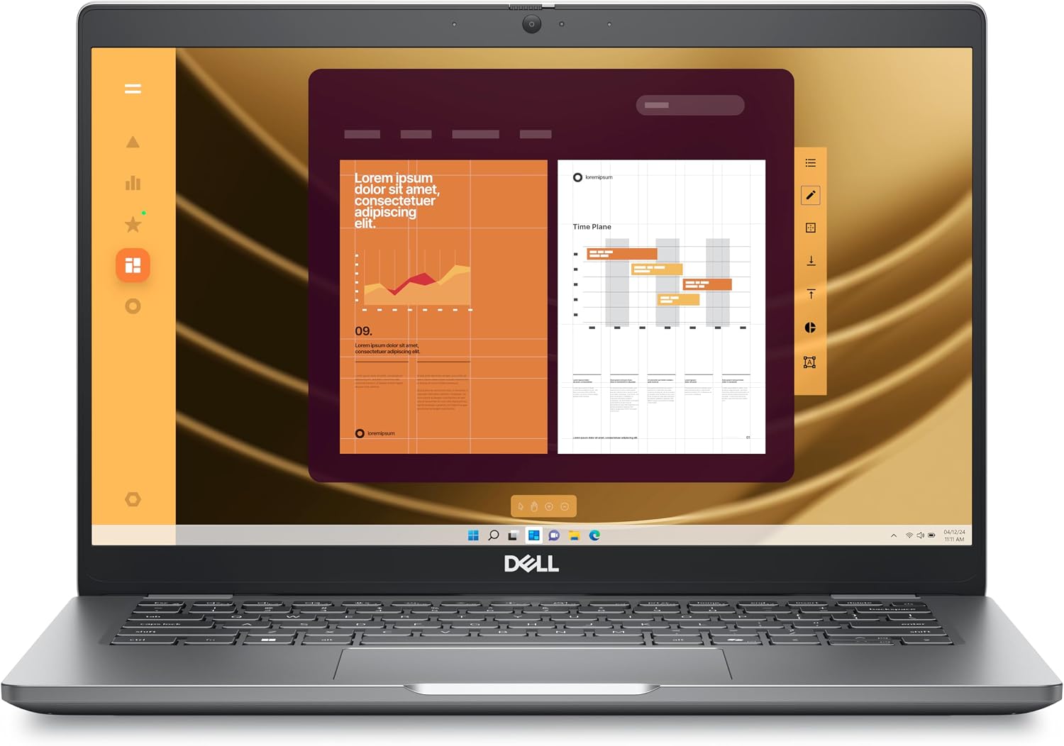 Dell 2025 Laptop | Latitude 5350 2-in-1 | 13.3' 1920x1080 Touch IPS | Intel 12-Core Ultra 7 165U vPro | 16GB LPDDR5 | 1TB SSD | Win10 Pro | Wi-Fi 6E - BT 5.3 - Backlit KB - 1080p Camera - Grey