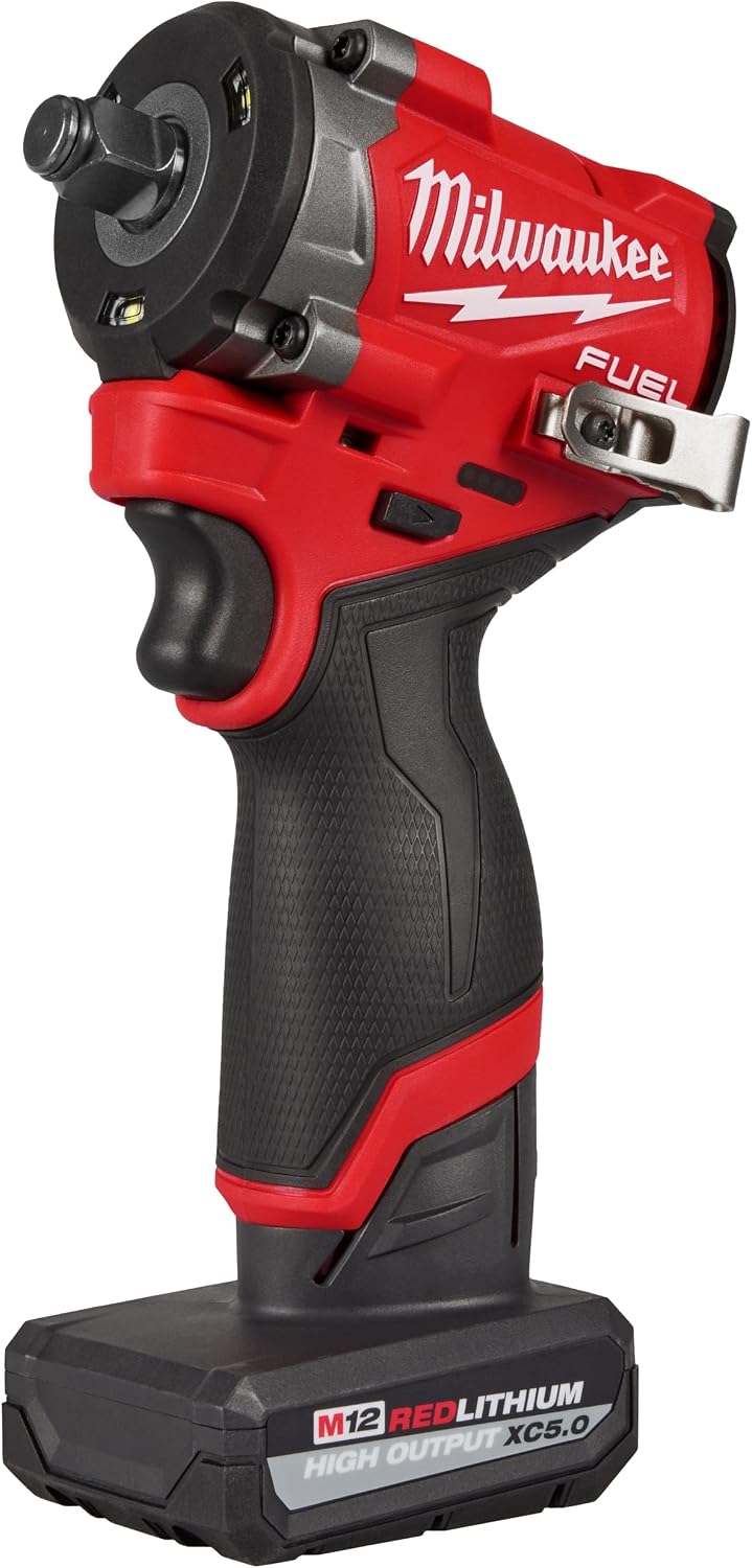 Milwaukee Electric - M12 FUELTRADE Stubby 1/2 Impact Wrench (Tool Only)
