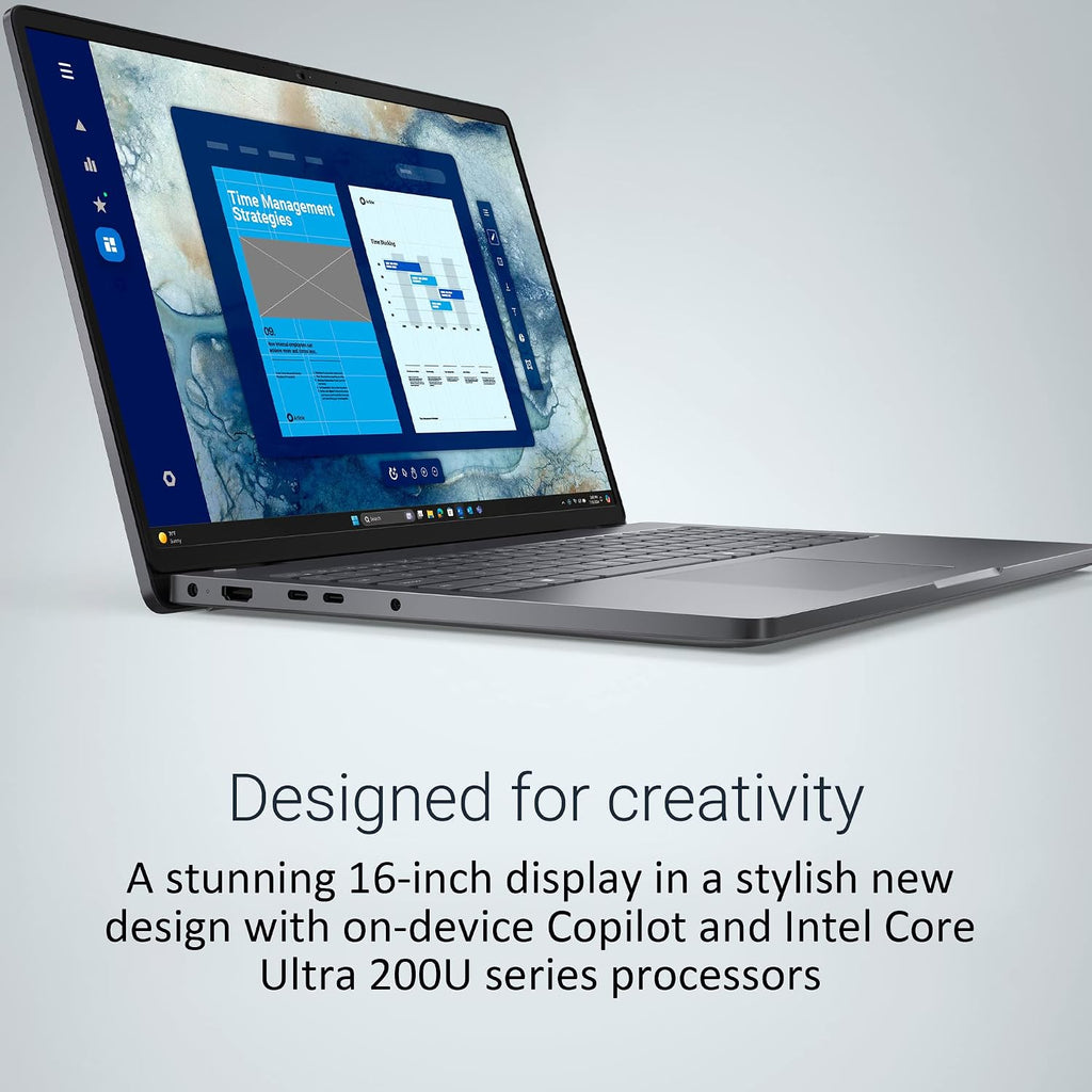 Dell Pro 16 (Next Gen Latitude 3550) Business AI PC Laptop (16' FHD+ Anti-Glare, Intel 12-Core Ultra 5 235U (> i7-1355U), 16GB DDR5 RAM, 512GB SSD) Backlit, Wi-Fi 6E, 1080p Webcam, Win 11 Pro, PC16250
