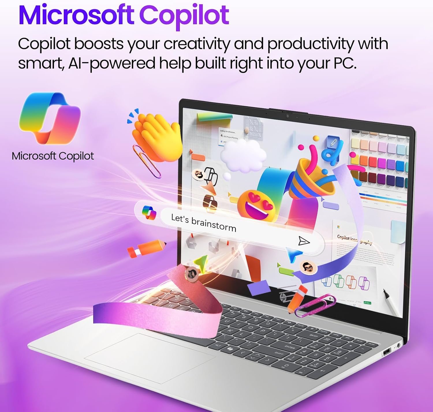HP 15.6' Touchscreen Laptop for Student and Business, Intel 13th Core i3‑1315U (Up to 4.5GHz), Windows 11 Pro, Copilot AI, Wi‑Fi 6, BT 5.3, with Patented Laptop KB Kit(16GB RAM | 1TB SSD)