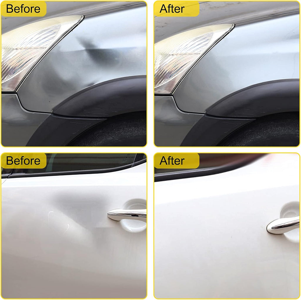 VEVOR Rods Dent Removal Kit, 21 Pcs Paintless Dent Repair Rods, Stainless Steel Dent Rods, Whale Tail Dent Repair Tools, Professional Hail Dent Removal Tool For Minor Dents, Door Dings And Hail Damage