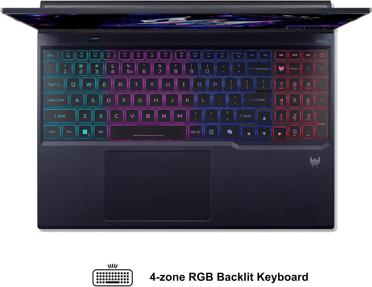 acer Predator Helios Neo 16S AI Gaming Laptop 16' WQXGA OLED 240Hz (100% DCI-P3) Intel 24-core Ultra 9 275HX 64GB DDR5 1TB SSD GeForce RTX 5070 Ti DLSS4 (Up to 992 AI Tops) Win11Pro ICP Hub