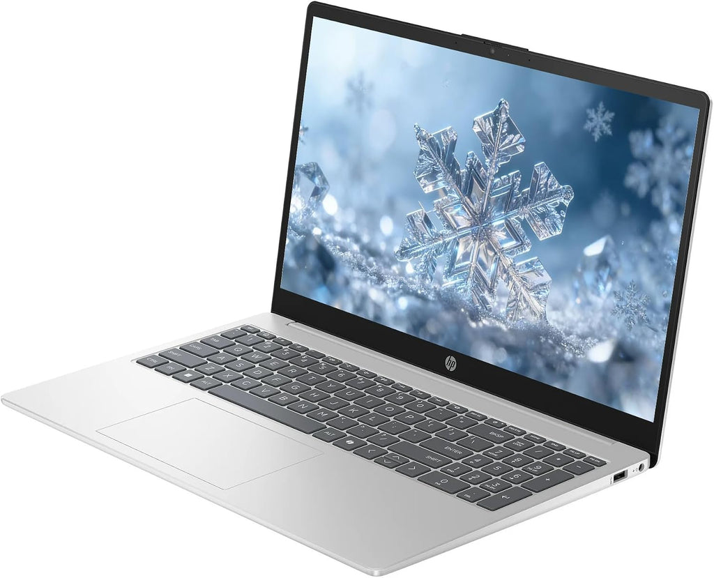 HP Laptop, 15.6' FHD Touchscreen Business Laptop Computer, 8-core AMD Ryzen 7 Processor, Windows 11 Laptop 64GB RAM 2.5TB Storage (2TB SSD+512GB Docking Set), PLUSERA Earphones, Natural Silver