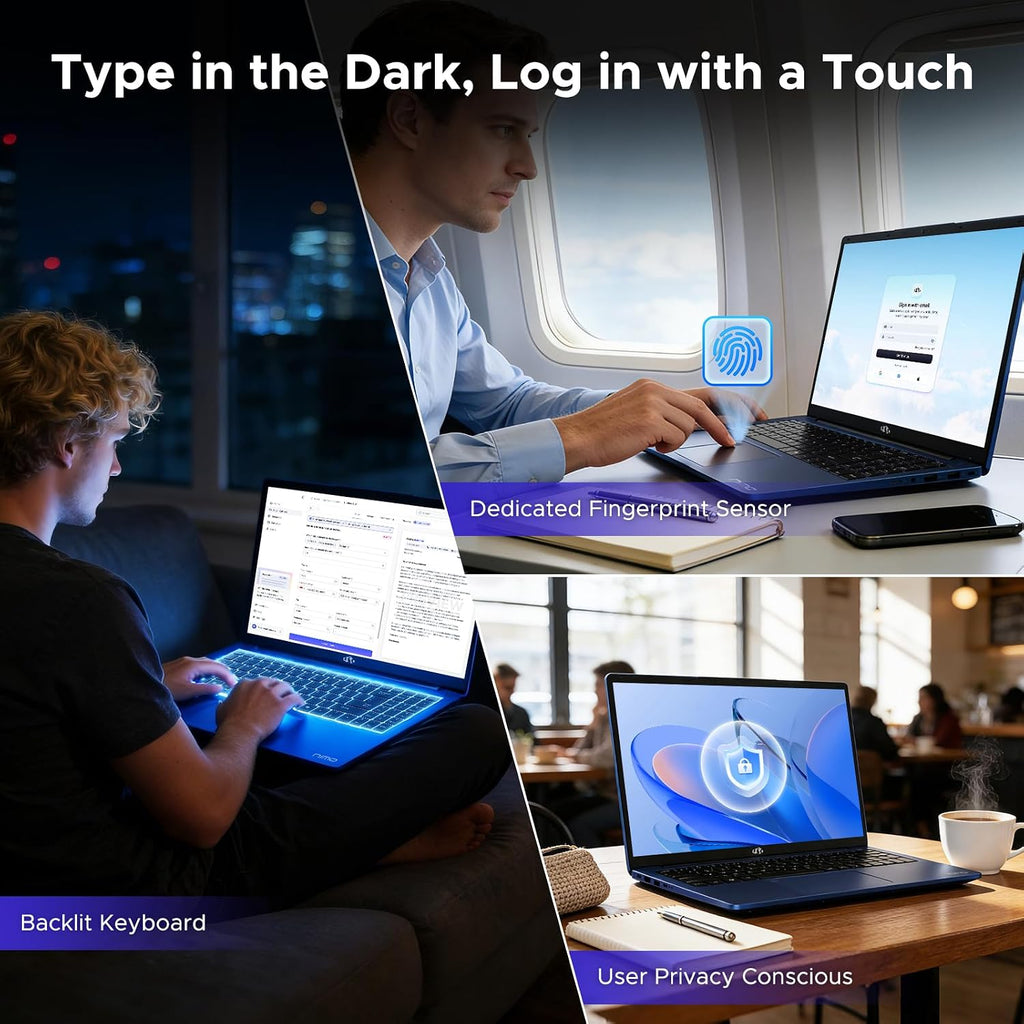 NIMO 15.6' IPS FHD Light-Gaming-Laptop, AMD Ryzen 7 8745HS 32GB DDR5 RAM 1TB SSD (8C/16T, up to 4.9GHz Beat i9-12900HK) Radeon-780M Graphics 100W Type-C PC for Creators & Professionals Work