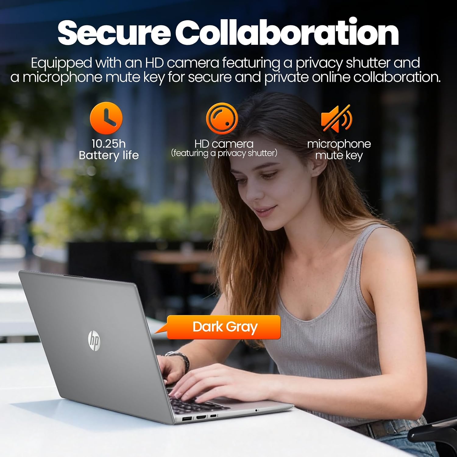 HP 250 G10 15.6' FHD Business Laptop Computer - Intel 10-Core i7-1355U Processor(Up to 5.0GHz), Intel Iris Xᵉ Graphics, 64GB RAM, 4TB SSD, HDMI, Webcam, Wi-Fi 6, Windows 11 Pro, w/Accessoires