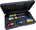 Mastercool 58560 Eaton R134a Valve Core Remover/Installer Kit – for 8mm and 10mm Eaton-Style Cores – Includes R134a Fittings and Storage Case