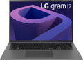LG gram (2022) 17Z90Q Ultra Lightweight Laptop, 17' (2560 x 1600) IPS Display, Intel Evo 12th Gen i7 1260P Processor, 32GB LPDDR5, 2TB NVMe SSD, FHD Webcam, WiFi 6E, Thunderbolt 4, Windows 11, Gray