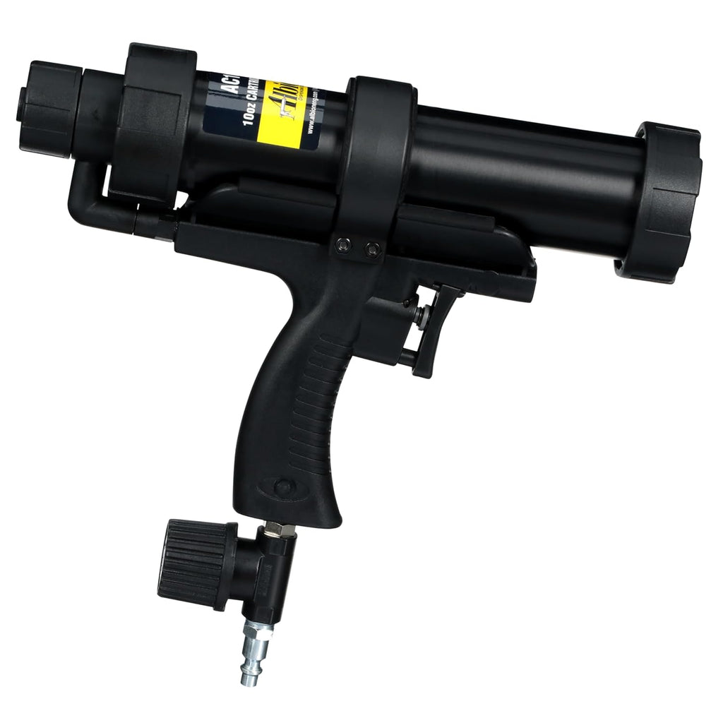 3M Single Cartridge Applicator Gun with Regulator, 39000, Pneumatic Applicator, Smooth Dispensing for Automotive Seam Sealing
