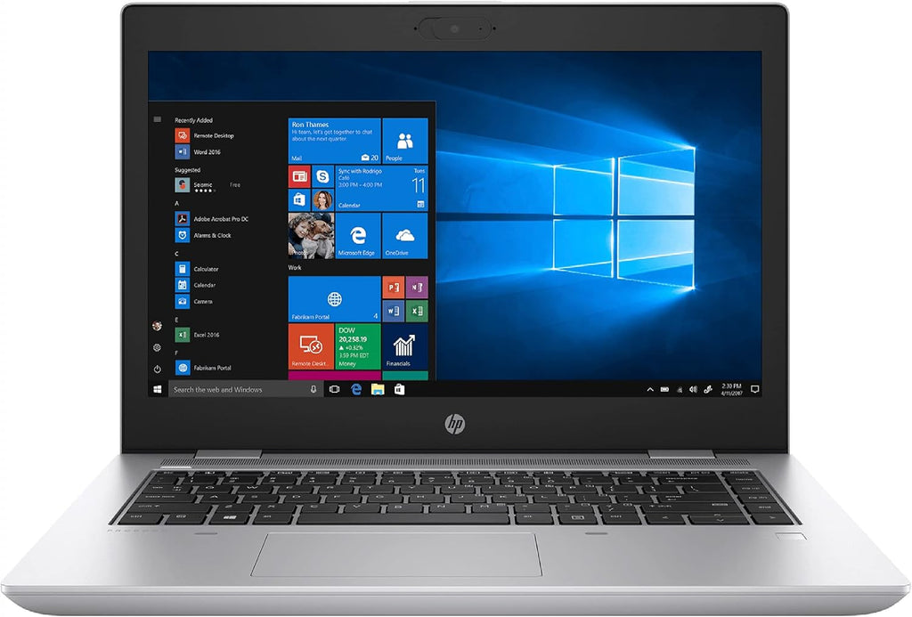 HP Probook 640 G5 14' FHD Notebook - Core i5-8365U - 16 GB RAM - 512 GB SSD - Natural Silver - Windows 10 Pro 64-bit - (Renewed)
