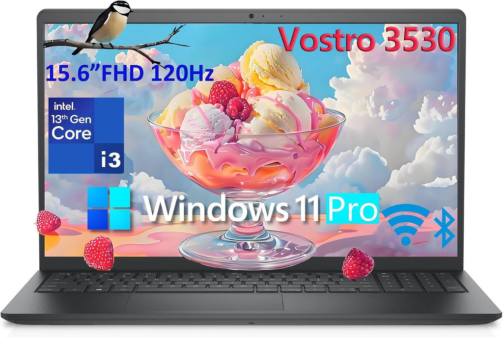 Dell Vostro 15 15.6' Laptop Computer for Home and Business Student, 120Hz FHD, Intel Core Processor (Beat i5-1145G7), 16GB DDR4 RAM, 1TB PCIe SSD, WiFi, RJ45, Type-C, HDMI, Windows 11 Pro (Renewed)