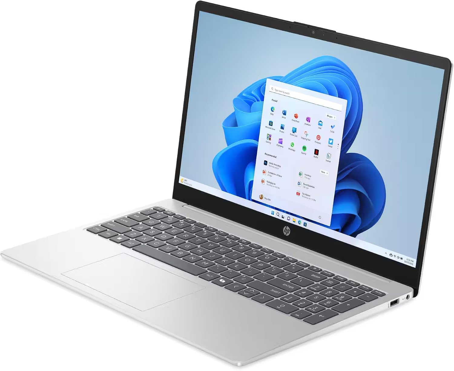 HP 15 Laptop, 15.6' Touchscreen Display, Intel 6-core i3-1315U Processor, 16GB RAM, 2TB PCIe SSD, Windows 11Pro, Wi-Fi, HDMI, USB-C, Hub and Mouse, Lightweight Student Business Laptop