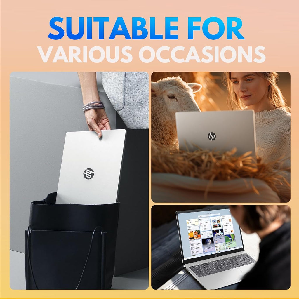 HP 17-inch Laptop Computer for Business & Student - AMD Ryzen 5 7430U(Up to 4.3GHz), 32GB RAM, 1TB SSD, 17.3' FHD IPS Anti-Glare Display, Wi-Fi 6, BT 5.4, Win 11 Pro, w/Redragon Accessories