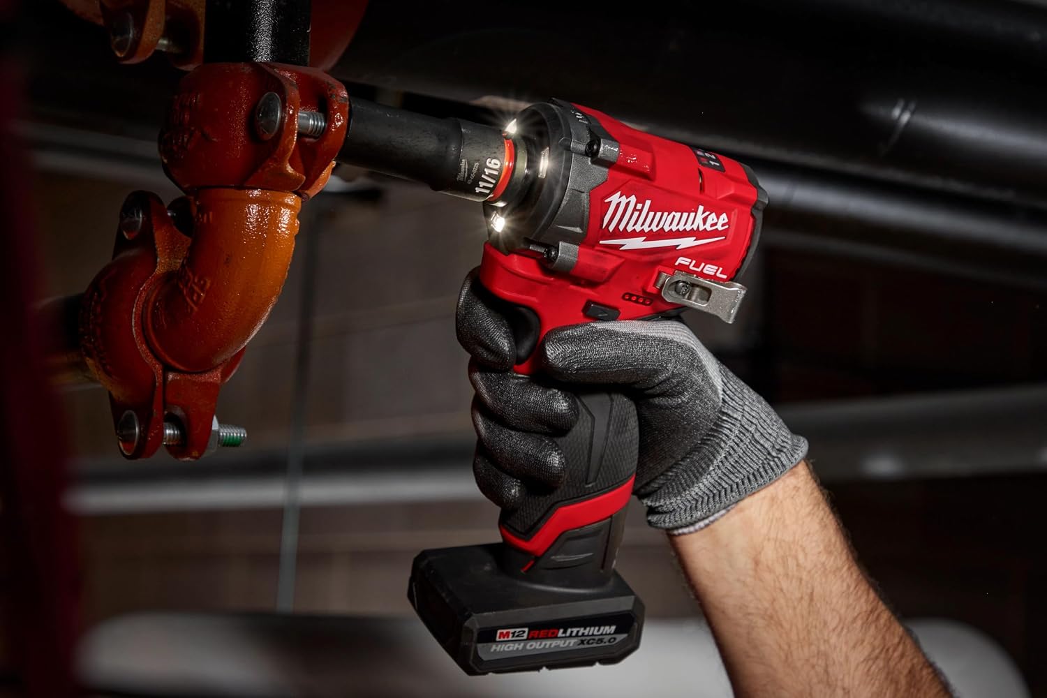 Milwaukee Electric - M12 FUELTRADE Stubby 1/2 Impact Wrench (Tool Only)