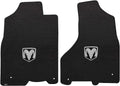Lloyd Mats Floor Mats for Ram 1500 2012-2018 | 2PC Front Mats | Charcoal | Non-Slip Backing | Crew cab (2019-2024 Classic)