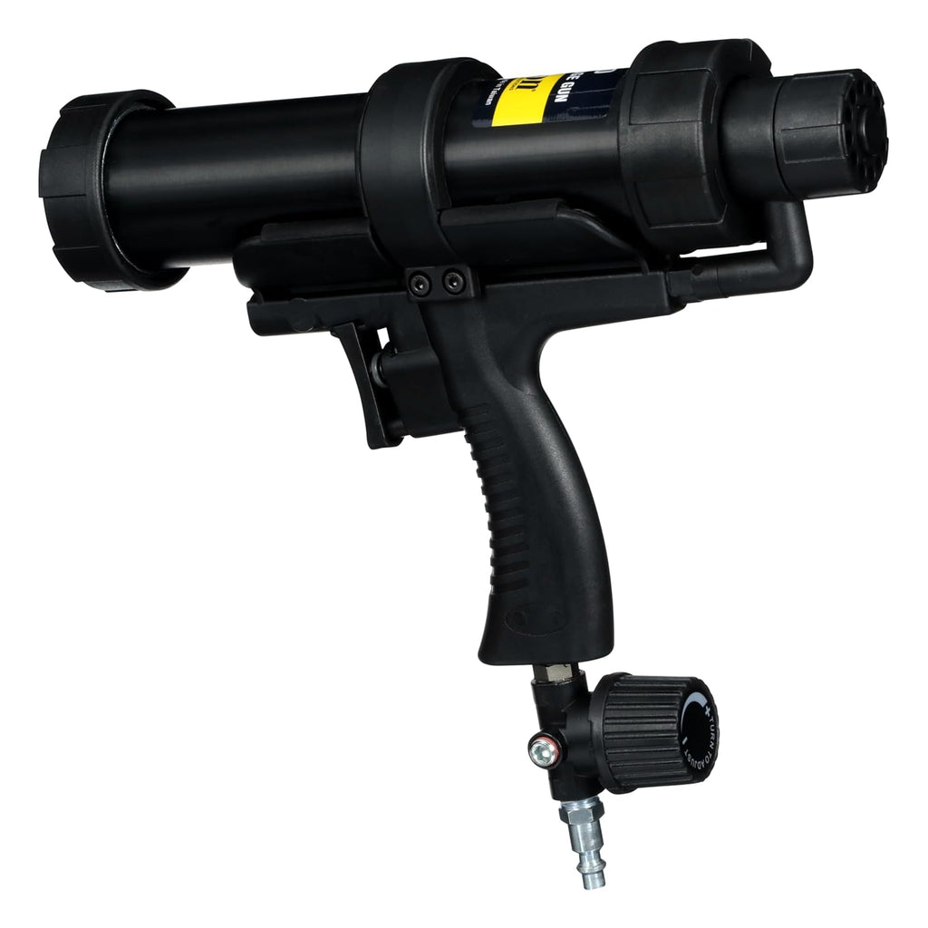 3M Single Cartridge Applicator Gun with Regulator, 39000, Pneumatic Applicator, Smooth Dispensing for Automotive Seam Sealing