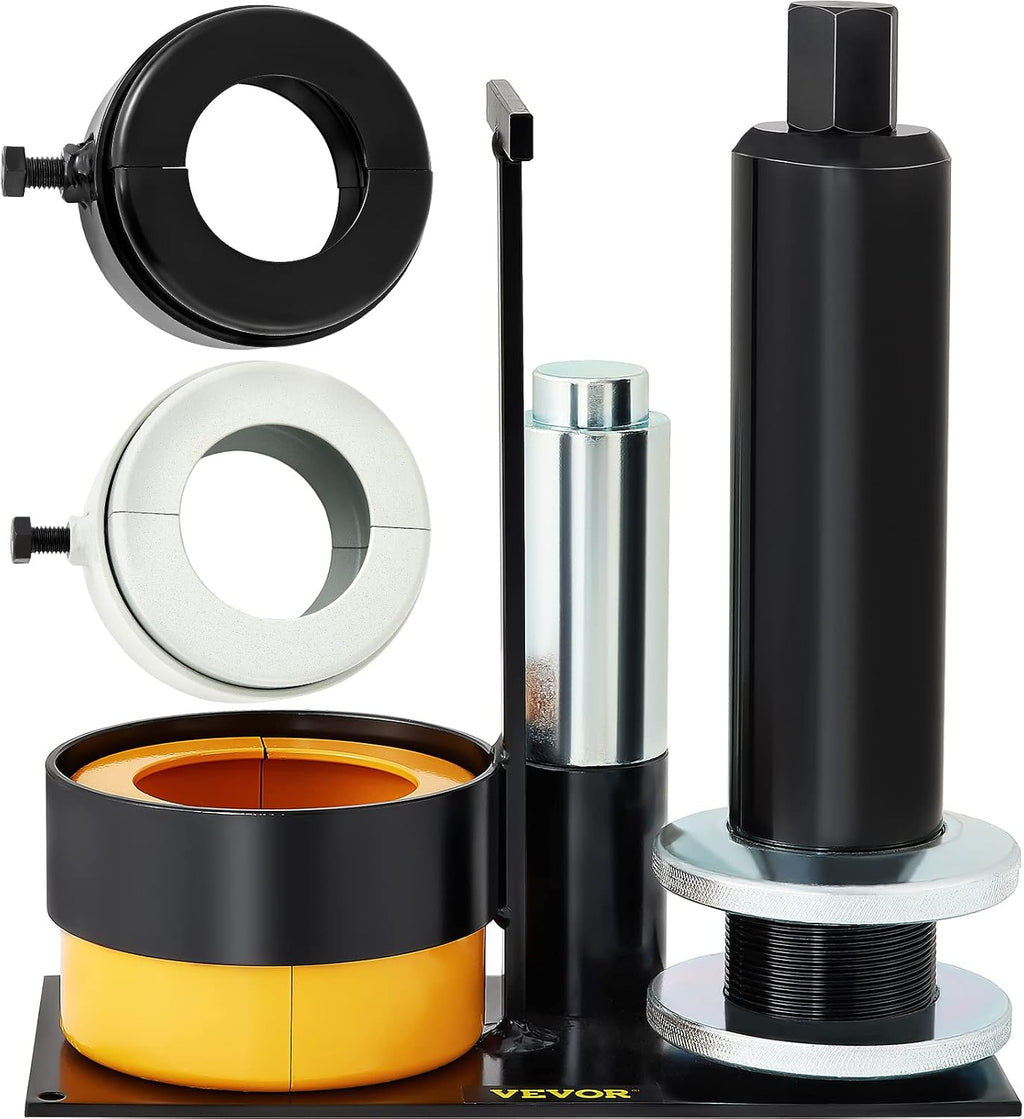 VEVOR Carrier & Pinion Bearing Puller, Compatible with Dana 30,40,50,60,70, 80, Ford 10.25' Bearings, Pinion Puller Tool with 3 Clamshells, 45# Steel Clamshell Bearing Puller for Auto Repair