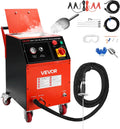 VEVOR Dry Ice Blasting Machine, 11LBS (5KG) Capacity Dry Ice Cleaning Machine with 4 Nozzles, Adjustable Pressure & Dry Ice Amount, Movable Blaster Cleaner for Automotive Ship Aviation Chemical, 120V