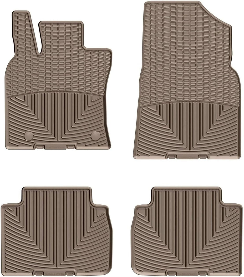 WeatherTech All-Weather Floor Mats for Toyota Camry Hybrid 1st & 2nd Row (W463TN-W464TN), Tan