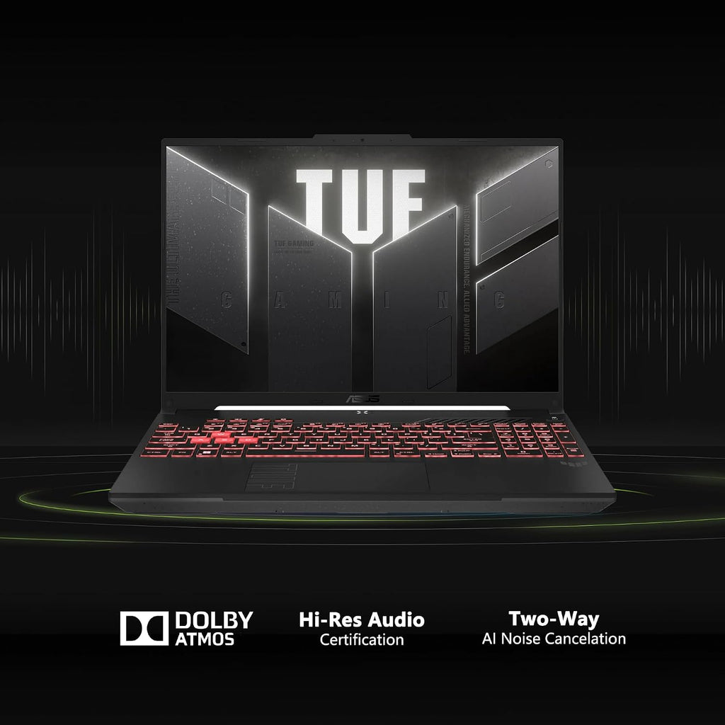 ASUS TUF A16 Gaming Laptop | 16' WUXGA IPS 144Hz | AMD 6-Core Ryzen 7 7445HS | 16GB DDR5 1TB SSD | NVIDIA GeForce RTX 4050 (194 AI Tops) | Backlit Keyboard USB 4 Wi-Fi 6 Win11 Pro w/DLCA Accessory