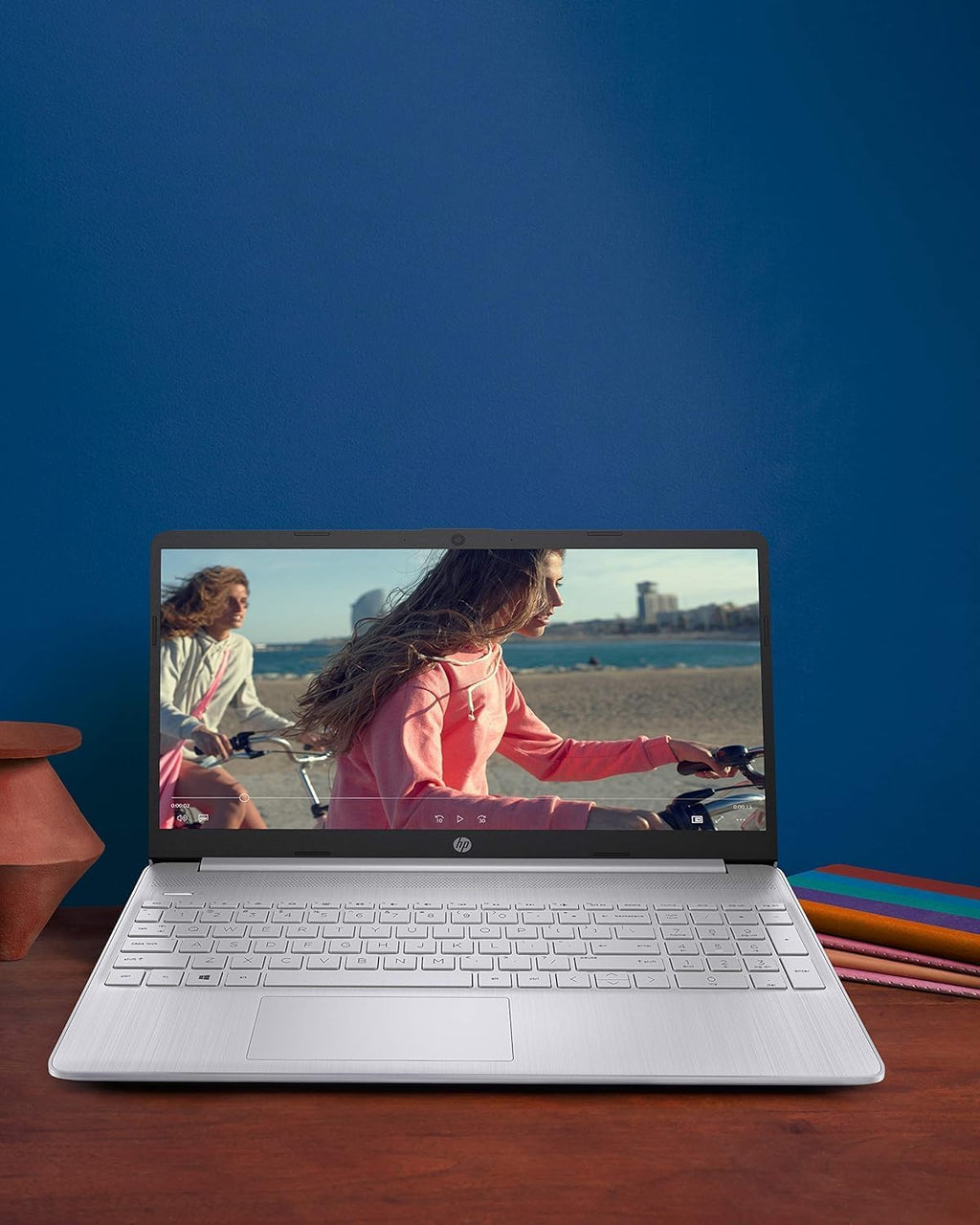 HP 15.6 Inch Student Laptop | Intel Pentium Silver, Quad-Core Processor | 16GB RAM, 512GB SSD | Windows 11 | Thin and Light | 11 HR Battery | Natural Silver | True Vision Cam | Intel UHD Graphics