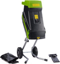 Earthwise GS015 15-Amp Electric Corded Chipper/Shredder with Collection Bag
