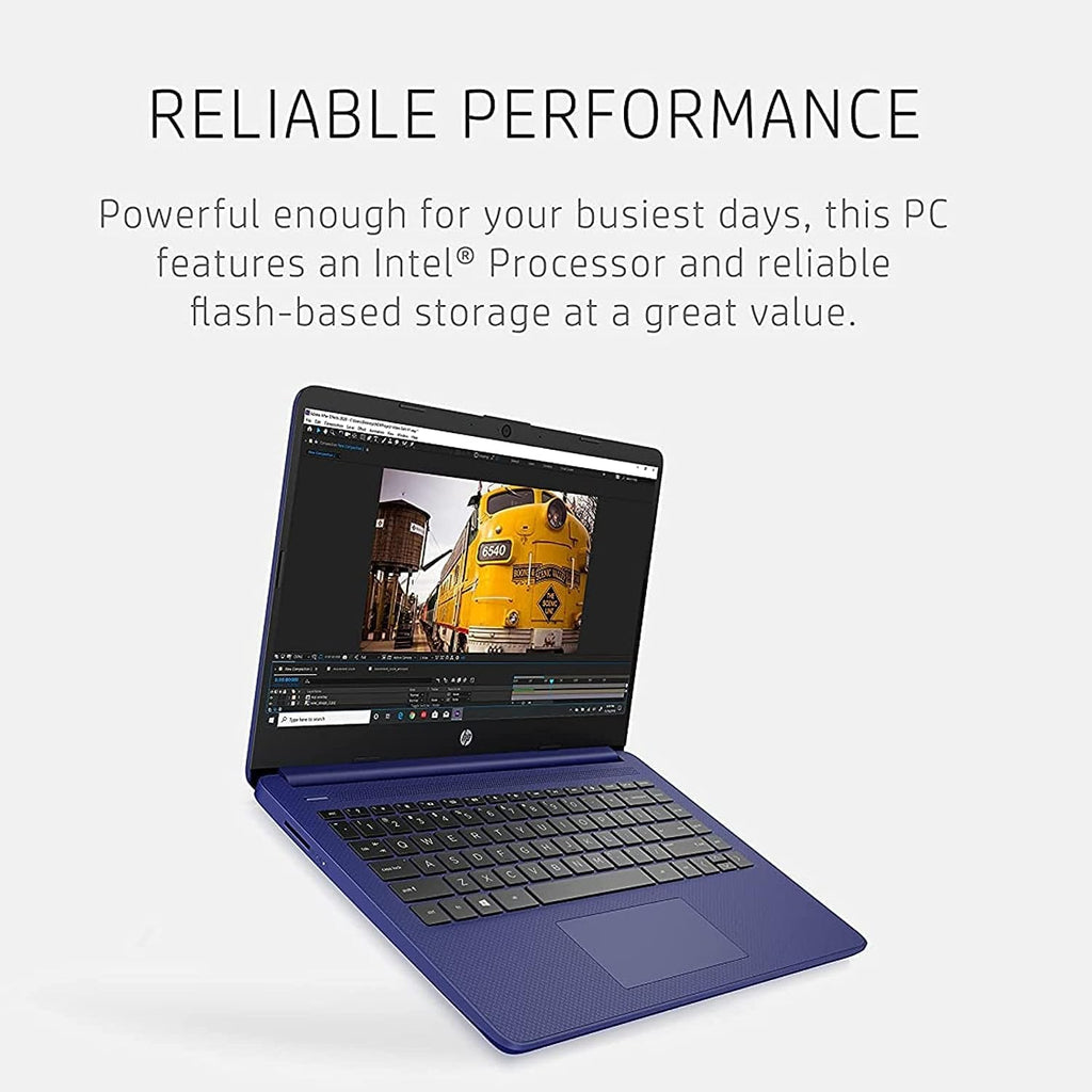 HP Stream Laptop 2023 Newest 14' HD Display, Intel Celeron N4120 Processor, 16GB RAM, 192GB Storge (64GB EMMC+128GB SD Card), ‎Intel UHD Graphics 600, Webcam, Wi-Fi, Windows 11 Home in S Mode