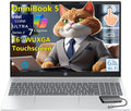 HP OmniBook 5 Touchscreen Laptop Computer, Intel 12-Core Ultra 7 255U, 16GB LPDDR5X RAM, 1TB PCIe SSD, 16' FHD+, WiFi 6, Backlit Keyboard, Copilot Key, Windows 11 Home