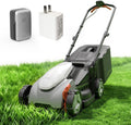 Litheli Electric Lawn Mower Cordless,Grass Cutter Machine for 2800 Sq. Ft.Lawnmower with Brushless Motor, 13.3 In Cutting Width, Cutting Height from 1 In to 2.5 In, Includes 5.0 Ah Battery and charger
