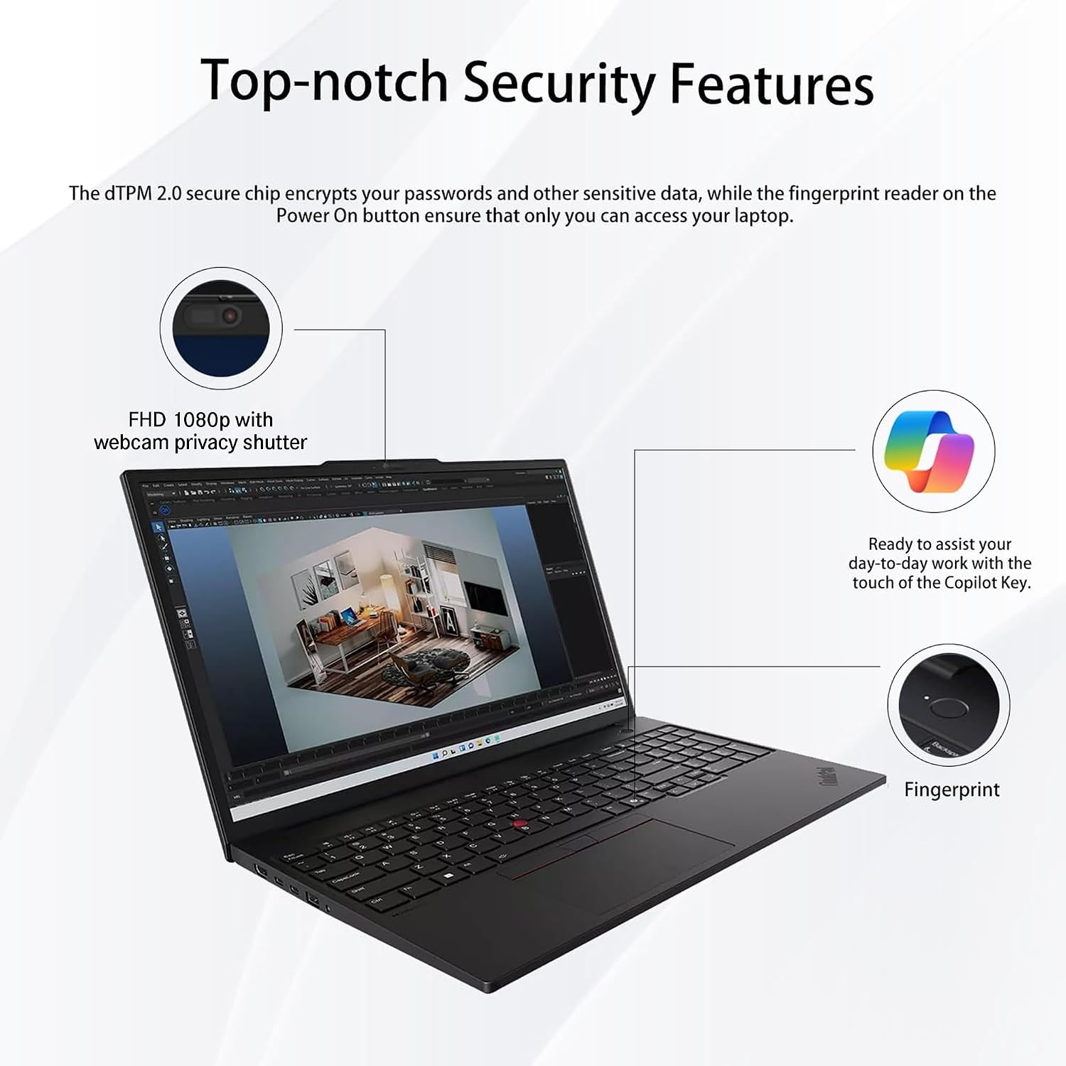 Lenovo ThinkPad E16 Gen 2 Business Laptop, 16' FHD+ Anti-Glare Touchscreen, AMD Ryzen 7 7735U, 64GB DDR5, 2TB SSD, Wi-Fi 6E, Fingerprint, Backlit, Webcam, Windows 11 Pro