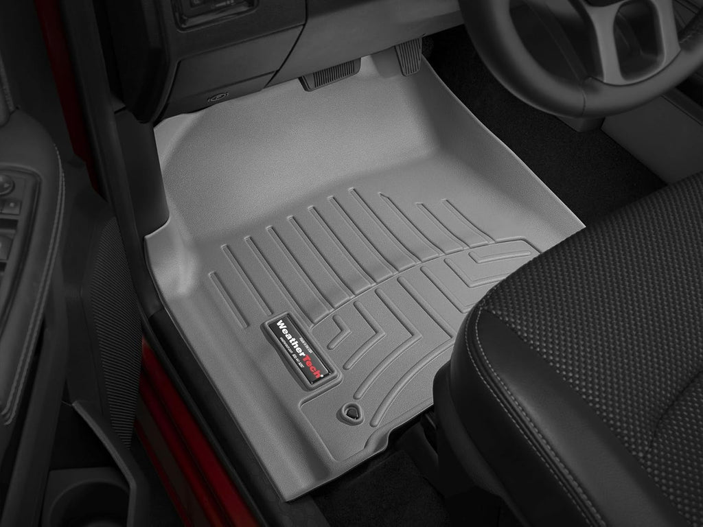 WeatherTech Custom Fit FloorLiners for RAM Ram 1500, Ram 1500, Ram 1500 Classic - 1st Row (464781), Grey