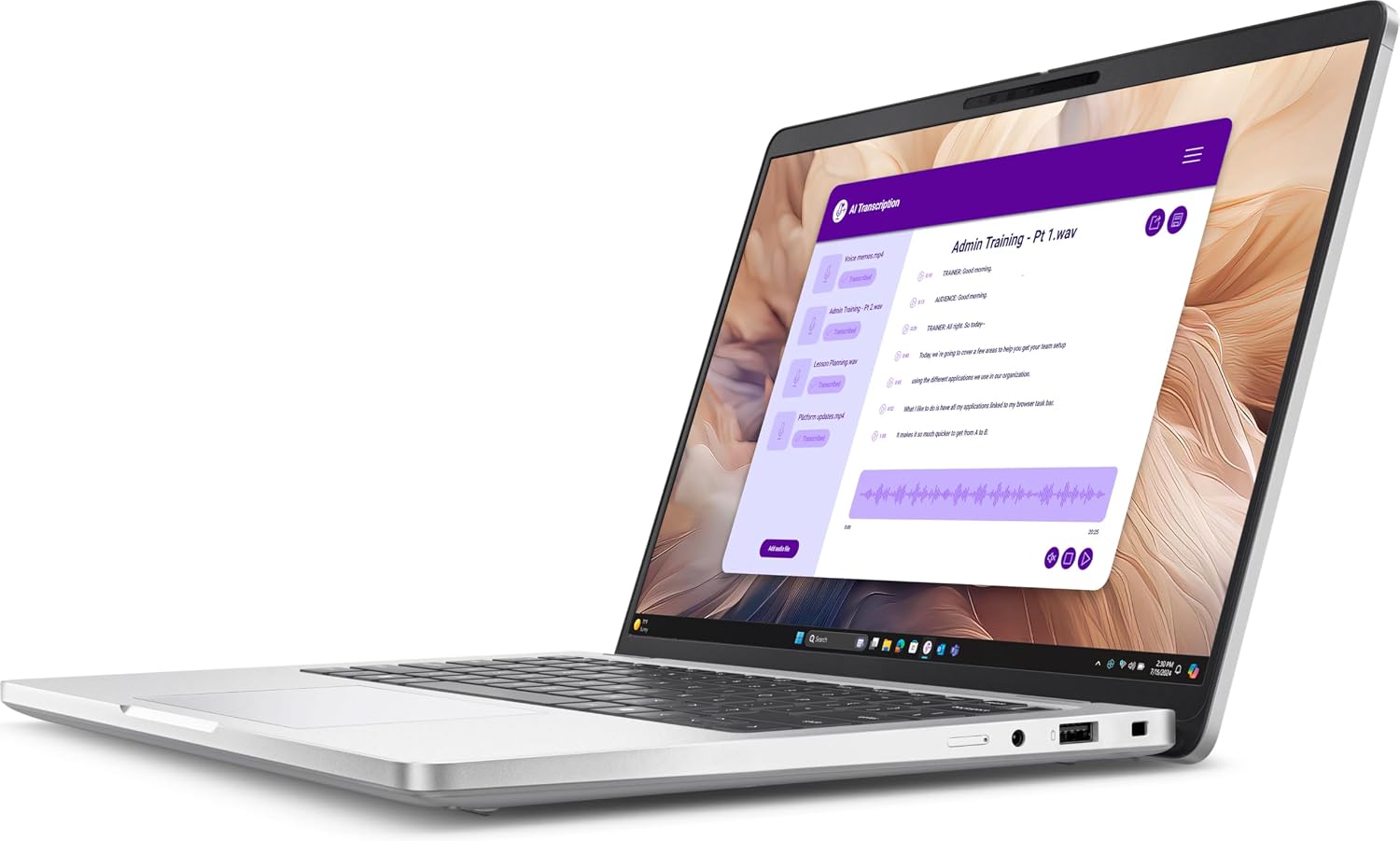 Dell 2025 Pro 14 Plus 14' WUXGA IPS Touch Laptop 8-Core Intel Core Ultra 7 268V Arc Graphics 32GB LPDDR5 1TB SSD Thunderbolt 4 WiFi BE BT Webcam HDMI2.1 Backlit KB Fingerprint Windows 11 Pro