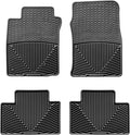 WeatherTech All-Weather Floor Mats for Lexus GX 1st & 2nd Row (WTLB939136), Black