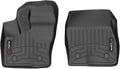 WeatherTech Custom Fit FloorLiners for Ford Transit Connect - 1st Row (4412161V), Black