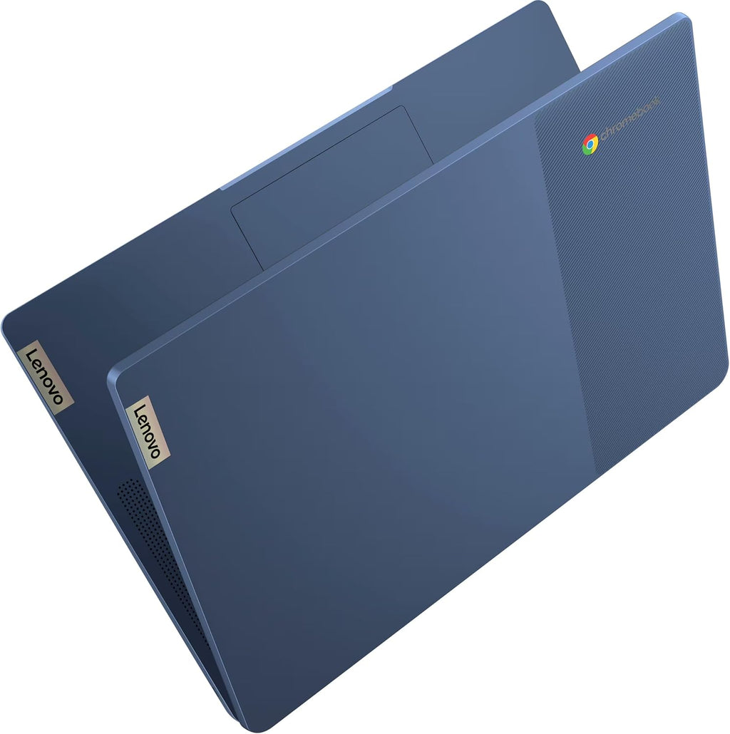 Lenovo Flagship Chromebook, 14'' FHD Touchscreen Slim Thin Light Laptop Computer, 8-Core MediaTek Kompanio 520 Processor, 4GB RAM, 192GB Storage (64GB eMMC+128 MSD Card), WiFi 6,Chrome OS, Abyss Blue