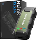 TOPDON RLink J2534 Pass-Thru Programmer, OEM Reprogramming and Diagnostic Tool, Enhanced J2534 VCI, Supports J2534/D-PDU/CAN-FD/DoIP, Compatible with 18+ Vehicle Brands, No OE Software Provided