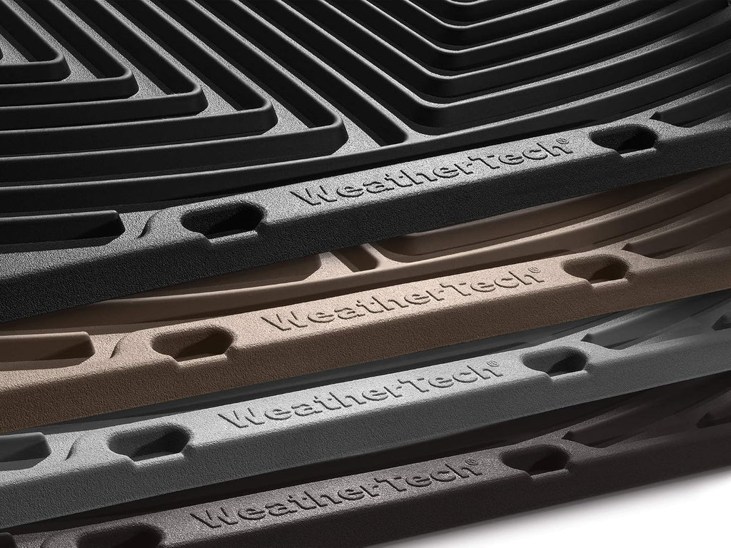 WeatherTech All-Weather Floor Mats for Ford Escape 1st & 2nd Row (W531-W532), Black