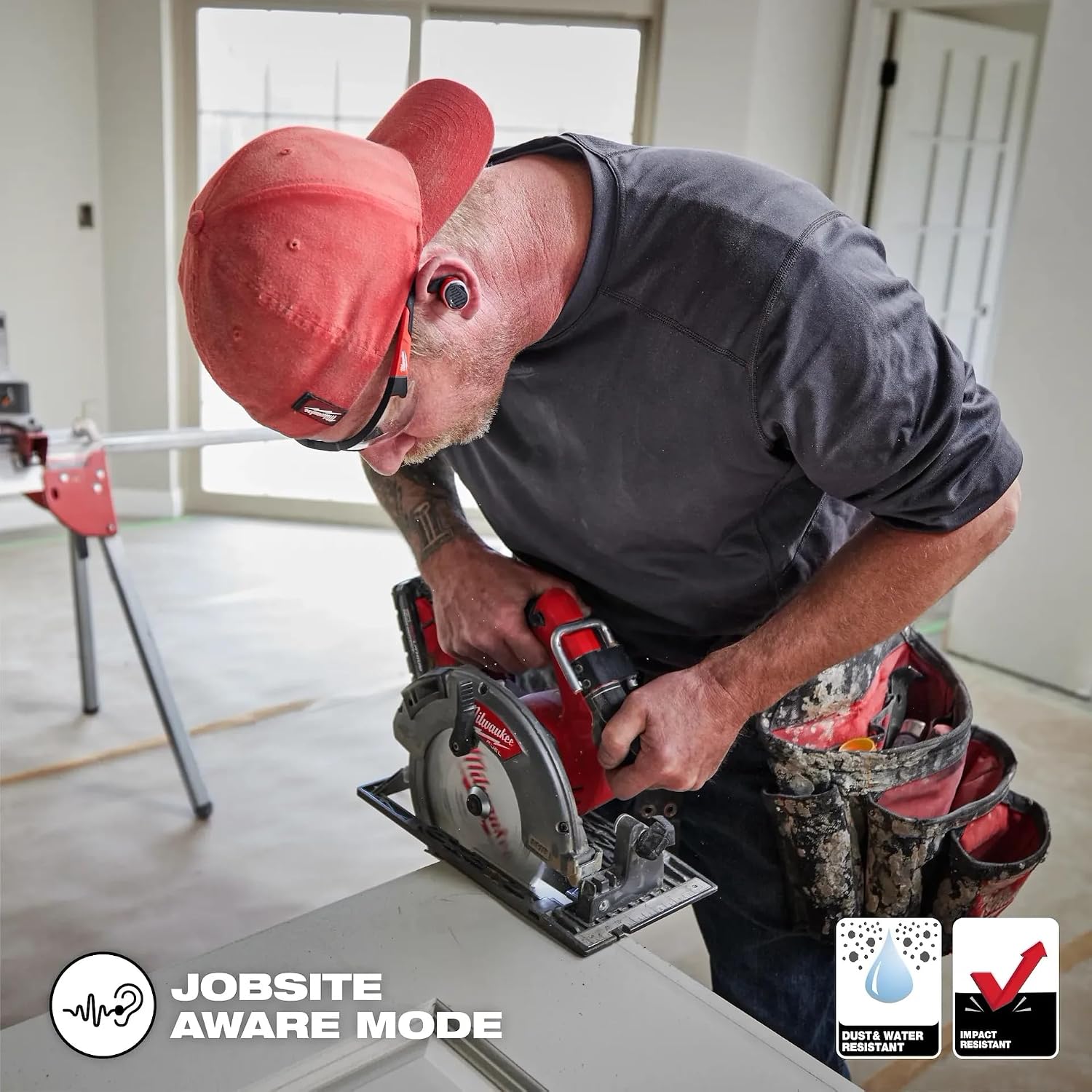 Milwaukee Electric - USB BLUETOOTHREG JOBSITE Ear Buds