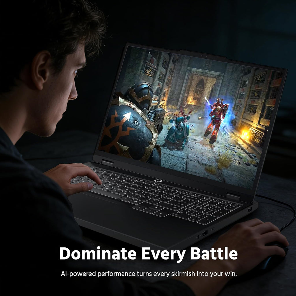 Lenovo Legion 5 15.1' WQXGA 165Hz OLED AI-Powered Gaming Laptop, AMD Ryzen 7 260, GeForce RTX 5060 GDDR7, 16GB DDR5, 1TB SSD, Backlit Keyboard, Wi-Fi, Win 11 Pro, Black, 1TB Docking Station Set
