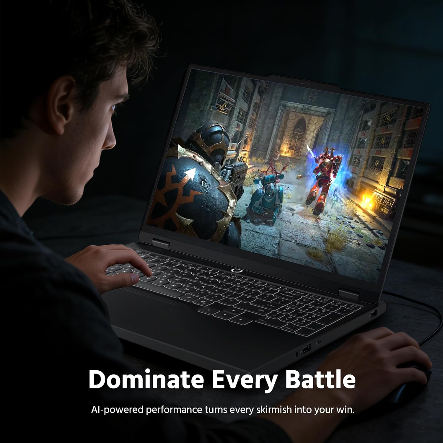 Lenovo Legion 5 15.1' WQXGA 165Hz OLED AI-Powered Gaming Laptop, AMD Ryzen 7 260, GeForce RTX 5060 GDDR7, 16GB DDR5, 1TB SSD, Backlit Keyboard, Wi-Fi, Win 11 Pro, Black, 1TB Docking Station Set