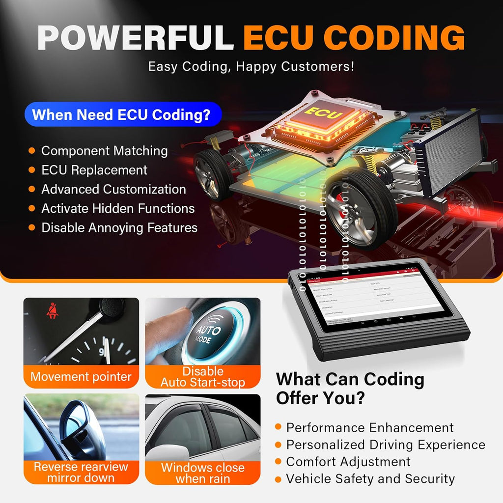 Launch X431 PRO3 (V+) V5.0 2026 Upgraded Bidirectional Scan Tool, OEM Topology Map, Scan HD Trucks, AutoAuth for FCA SGW, ECU Coding, 55+ Services, All System Diagnose, 2-Year Free Update, CAN FD