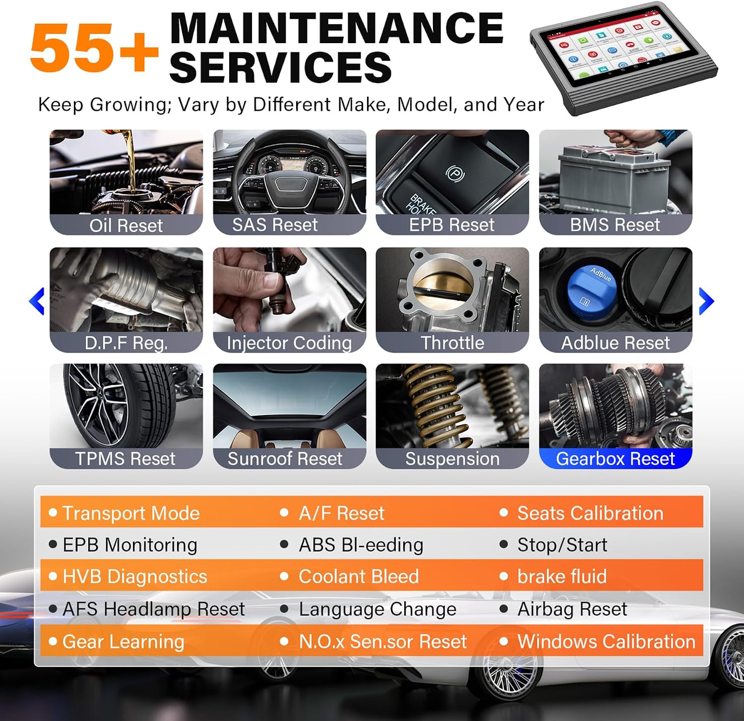 Launch X431 PRO3 (V+) V5.0 2026 Upgraded Bidirectional Scan Tool, OEM Topology Map, Scan HD Trucks, AutoAuth for FCA SGW, ECU Coding, 55+ Services, All System Diagnose, 2-Year Free Update, CAN FD