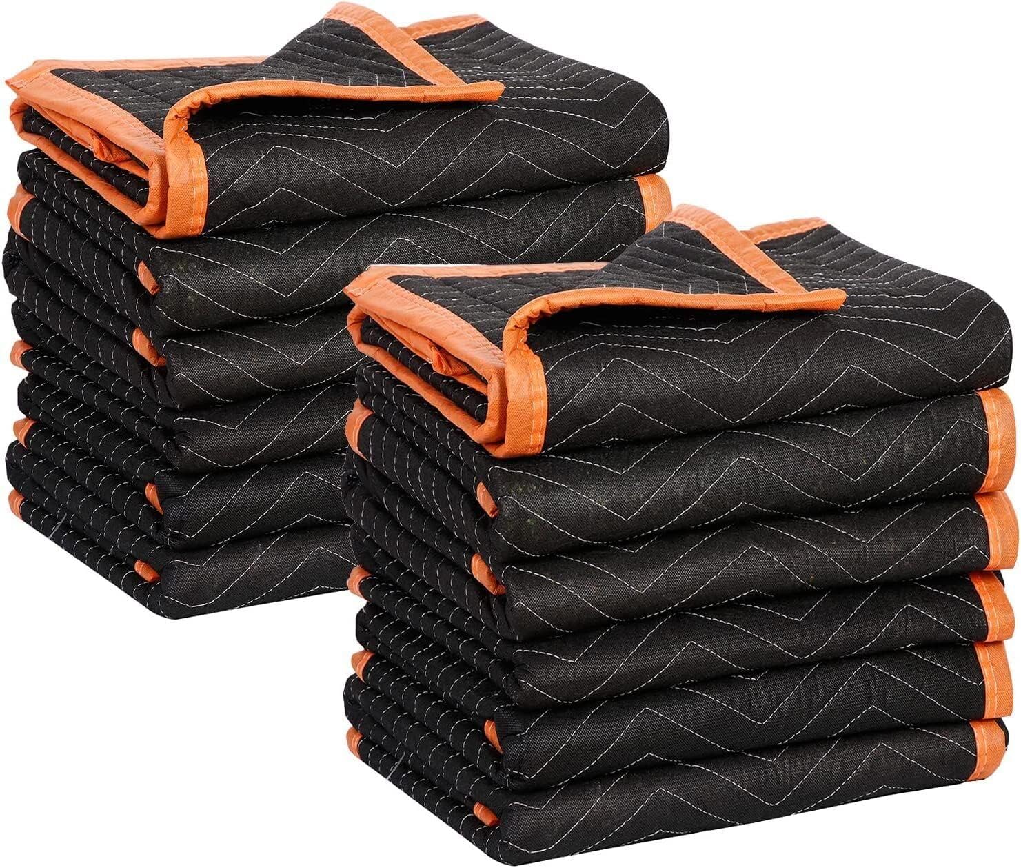 Simpli-Magic Heavy Duty Padded Moving Blankets 72' x 80' – 24 Pack