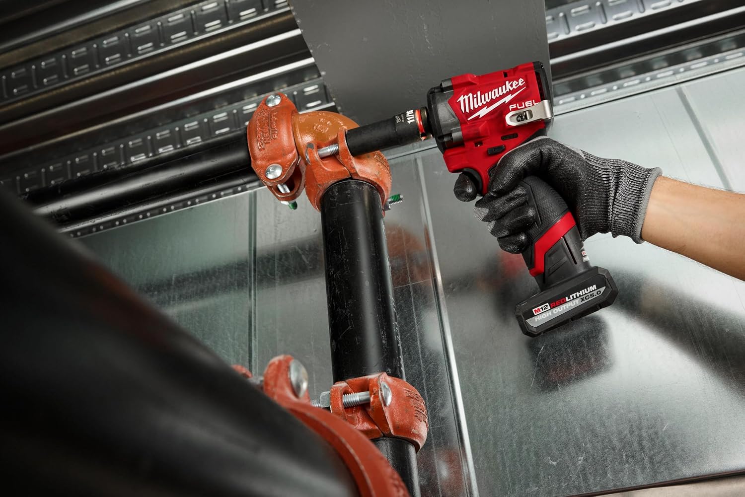 Milwaukee Electric - M12 FUELTRADE Stubby 1/2 Impact Wrench (Tool Only)