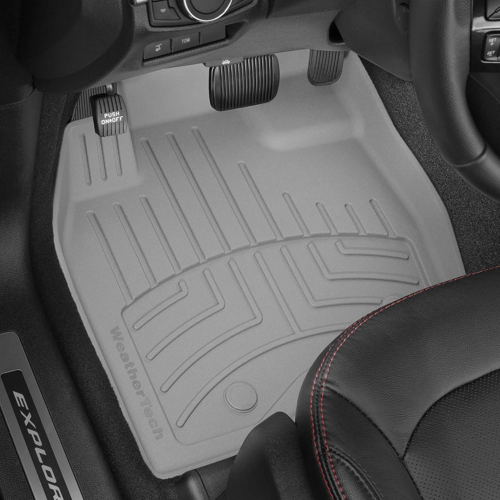 WeatherTech FloorLiner HP Custom Fit Floor Mats for BMW Alpina XB7, X7 50i, X7 M50i - 1st & 2nd Row (441507-1-5IM), Black