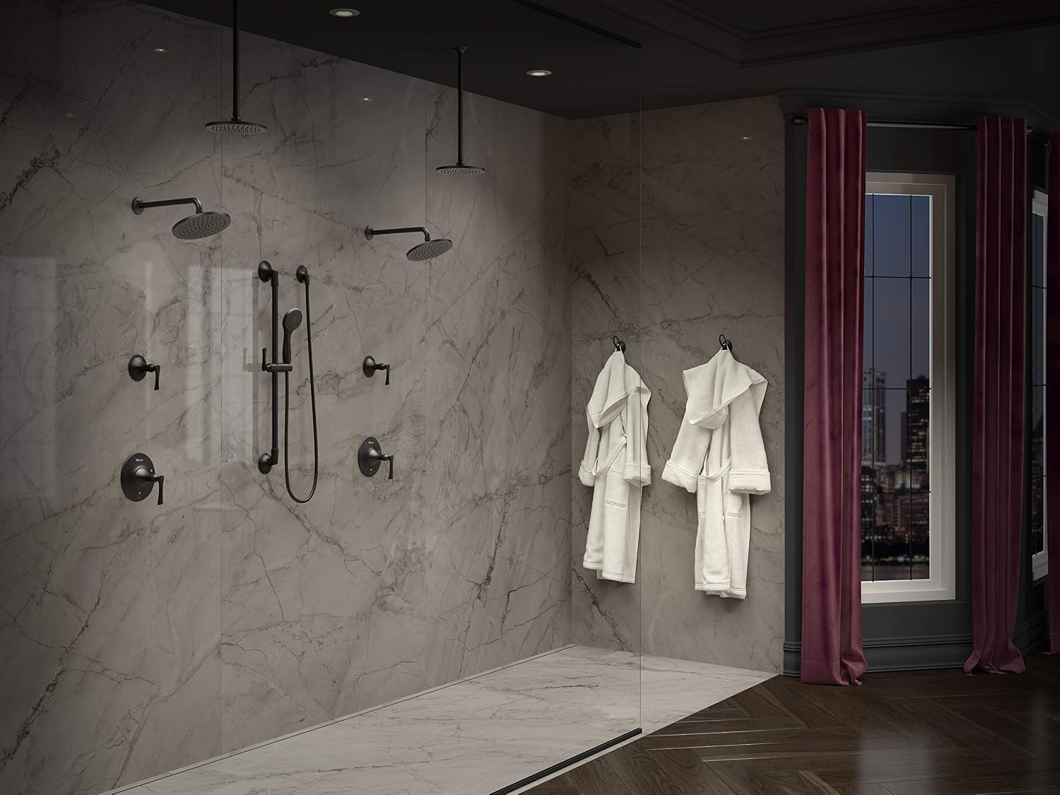 Pfister LG89-7RHB Rhen 1-Handle Shower Only Trim, Matte Black