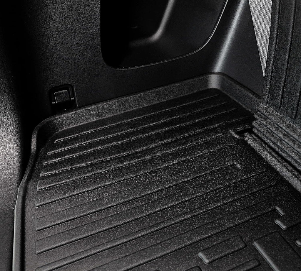 Floor Mats for 2024 2025 2026 Hyundai Santa Fe Car Mat Accessories(Fit Hybrid and Gas), All Weather TPE Cargo Mat Trunk Mat with Backrest Mats